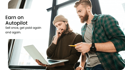 People looking at laptop